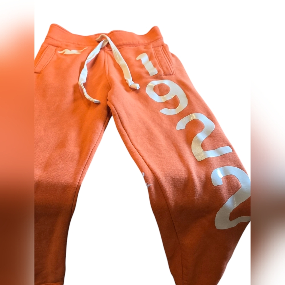 Hollister Orange Sweatpants Size XS